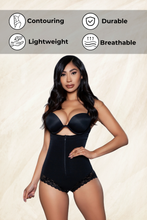 Load image into Gallery viewer, Open bust tummy control bodysuit
