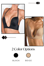 Load image into Gallery viewer, U-Plunge Deep Neck Convertible Bra
