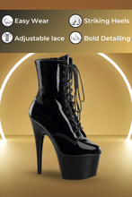 Load image into Gallery viewer, Lace-up Front Ankle Boots
