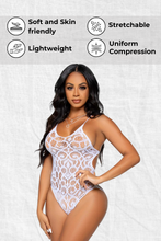 Load image into Gallery viewer, Ex-Factor Lace Bodysuit Teddy, Backless Bodysuit
