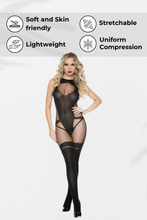 Load image into Gallery viewer, Open crotch bodystocking
