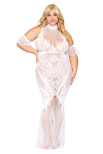 Load image into Gallery viewer, Seamless Turtleneck bodystocking gown
