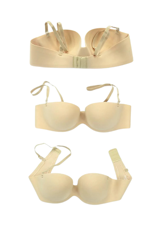Seamless Convertible Push Up Bra