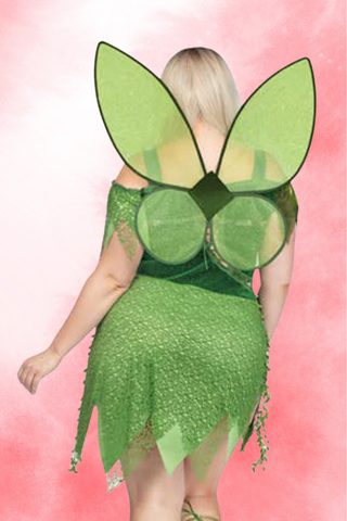Plus Size Forest Fairy Costume Set