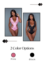 Load image into Gallery viewer, Plunging neck bodysuit
