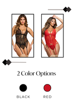 Load image into Gallery viewer, Lace and Mesh Cami Set
