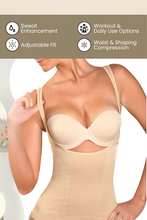 Load image into Gallery viewer, Marine Algae Bodyshaper with Shoulder Straps
