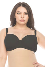 Load image into Gallery viewer, Strapless Half-Cup Bra , Push-Up Bra with Removable Straps
