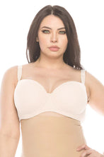 Load image into Gallery viewer, Strapless Half-Cup Bra , Push-Up Bra with Removable Straps
