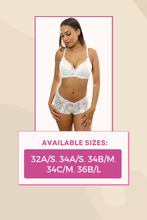 Load image into Gallery viewer, Lace Convertible Bra &amp; Boyshort Set
