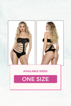 Load image into Gallery viewer, Strapless neckline opaque teddy

