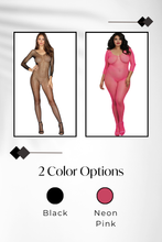 Load image into Gallery viewer, Fishnet Open Crotch Bodystocking
