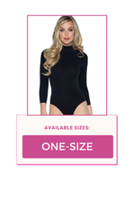 Load image into Gallery viewer, High Neck 3/4 Sleeve Bodysuit with Snap Crotch
