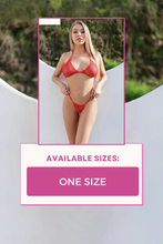 Load image into Gallery viewer, Fishnet Two pc Lingerie with rhinestones
