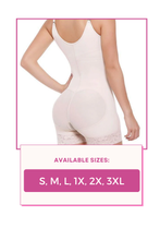 Load image into Gallery viewer, Ann Michell Thermal Body Shaper, High Compression Design Body Shaper Short
