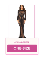 Load image into Gallery viewer, Sweet Seduction Body Con Dress, Lace Lingerie Dress
