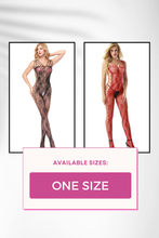 Load image into Gallery viewer, Fishnet full bodysuit lingerie
