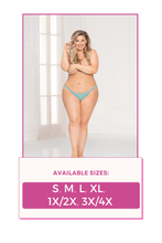 Load image into Gallery viewer, Leopard Mesh Cheeky Panty with Lace Trim – Sexy and Comfortable Lingerie
