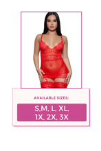 Load image into Gallery viewer, Ryder lace chemise set
