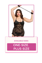 Load image into Gallery viewer, Three-Piece Galloon Lace Chemise Set
