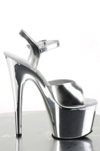 Load image into Gallery viewer, Open-Toe Platform Ankle Strap Sandals – 7" Heel

