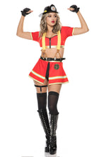 Load image into Gallery viewer, Hot Firefighter Costume Set
