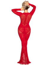 Load image into Gallery viewer, Sweet Seduction Body Con Dress, Lace Lingerie Dress
