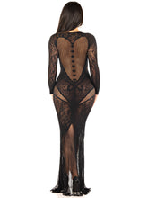 Load image into Gallery viewer, Sweet Seduction Body Con Dress, Lace Lingerie Dress
