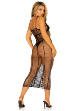 Load image into Gallery viewer, Horizontal net maxi dress, Worth The Wait Net Maxi Dress
