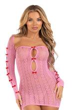 Load image into Gallery viewer, Sweetheart striped tube dress and matching shrug
