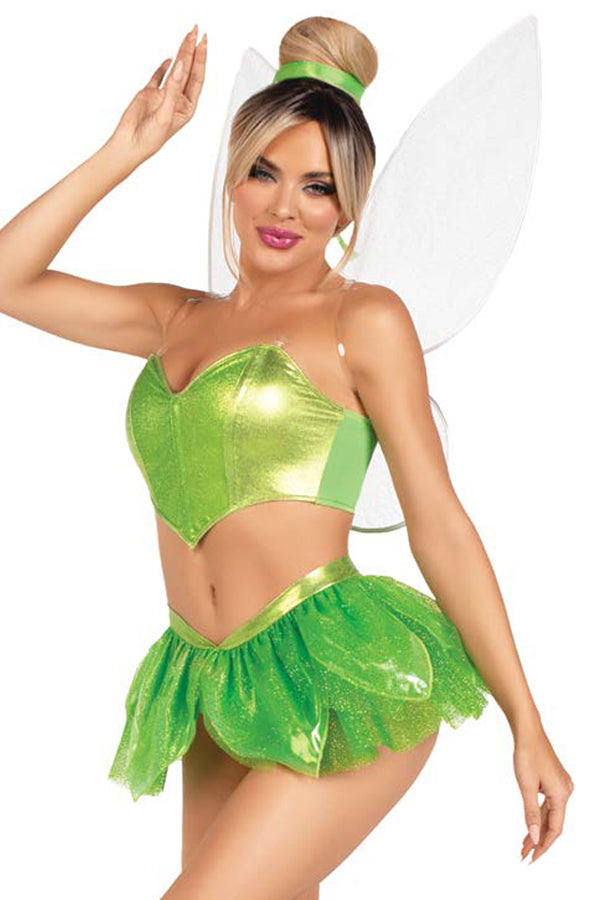 Five Pieces Rebel Fairy Costume Set