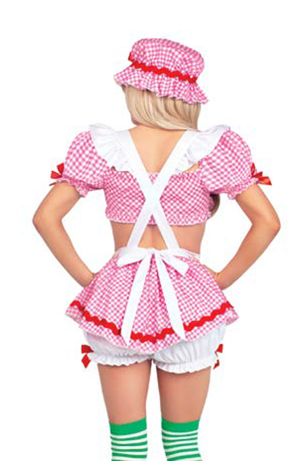 Three Pieces Berry Babe Costume Set