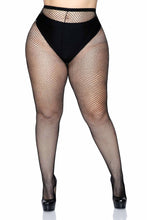 Load image into Gallery viewer, Risa Plus Nylon Fishnet Tights, Classic Fishnet Stockings
