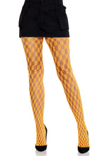 Load image into Gallery viewer, Lyric Eyelet Net Tights – Bold Fishnet Stockings for Women
