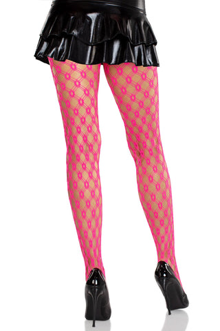 Lyric Eyelet Net Tights – Bold Fishnet Stockings for Women