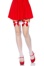 Load image into Gallery viewer, Cece Nurse Industrial Net Tights
