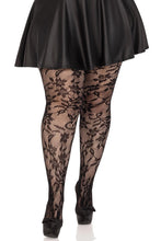 Load image into Gallery viewer, Chantilly Floral Lace Tights
