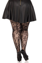 Load image into Gallery viewer, Chantilly Floral Lace Tights
