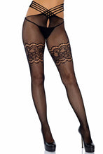 Load image into Gallery viewer, Kym Net Crotchless Tights
