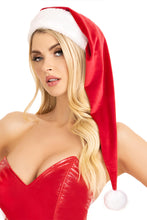 Load image into Gallery viewer, Extra Long Velvet Santa Hat
