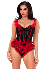 Load image into Gallery viewer, Ruffle Bodysuit with Boning
