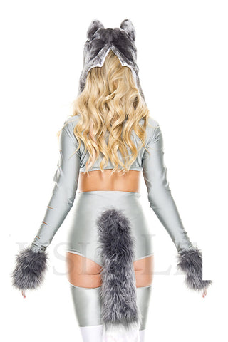 Wild Wolf Woman Costume