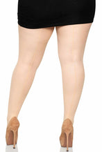 Load image into Gallery viewer, Cadi Sheer Backseam Pantyhose
