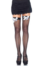 Load image into Gallery viewer, Josi Fishnet Thigh Highs
