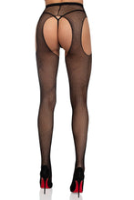 Load image into Gallery viewer, Harley Fishnet Suspender Hose – Bold, Edgy &amp; Irresistibly Sexy
