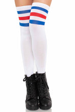 Load image into Gallery viewer, Gina Athletic Thigh High Stockings
