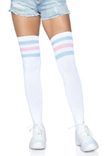 Load image into Gallery viewer, Gina Athletic Thigh High Stockings
