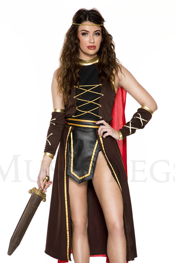 Four pieces Ruthless Warrior Costume Set
