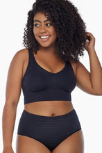 Load image into Gallery viewer, Daily Striped Ribbed Briefs, Full Coverage Stretch Underwear with Light Tummy Control, Soft Breathable Everyday Panties

