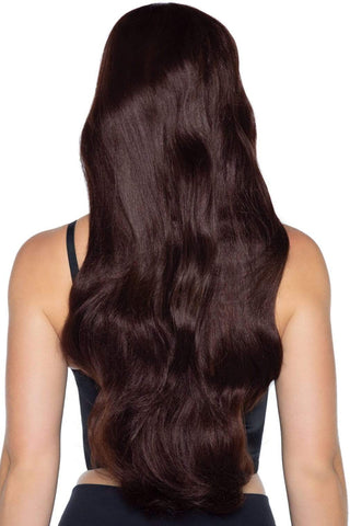 27" Long Wavy Wig with Side-Swept Bangs – Enchant Like a Princess